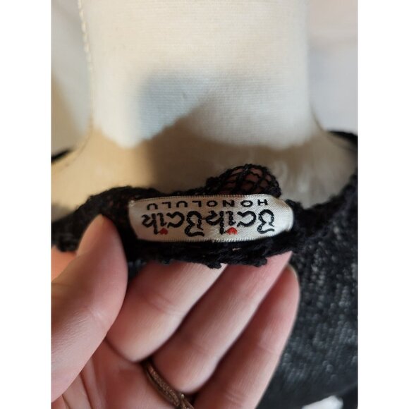 Baik Baik Honolulu Women's Long Sleeve Open Loose Knit Sweater Cardigan‎ S Beach - Picture 6 of 6